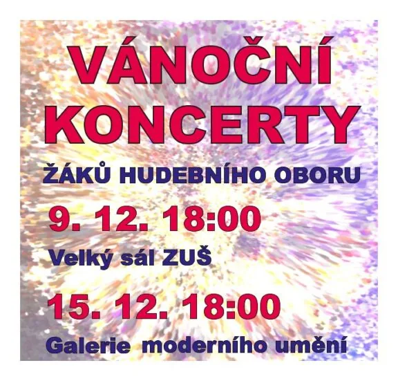 Vánoční koncerty 2025