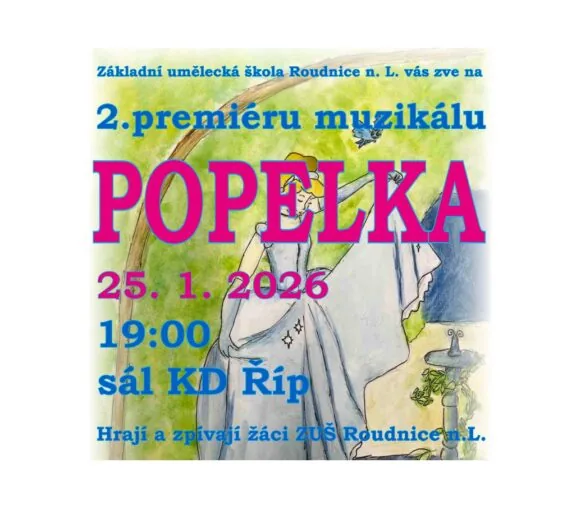 2. premiéra muzikálu Popelka