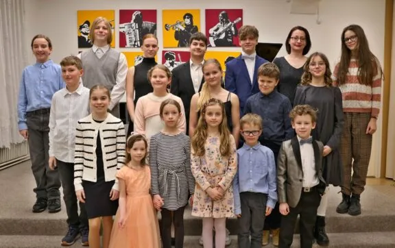 Foto – Koncert žáků třídy Petry Panchartkové 10. 2. 2026