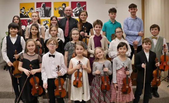 Foto – Koncert žáků třídy Jiřího Panchartka 17.2.2026