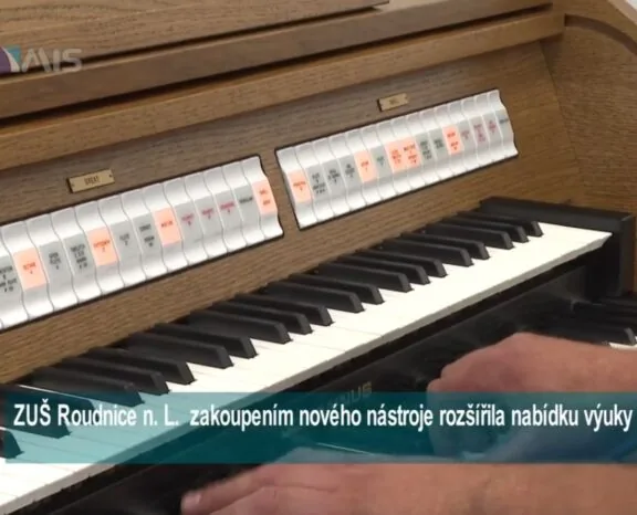 Varhany – nový nástroj v nabídce ZUŠ