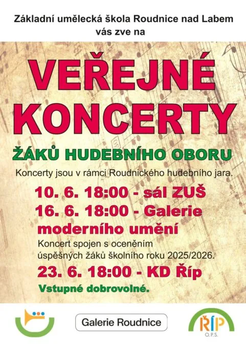Veřejné koncerty