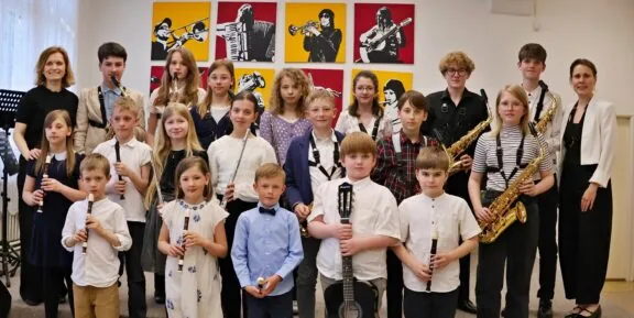 Foto – Koncert žáků třídy D. Hruškové a E. Kovaříkové 28. 4. 2026